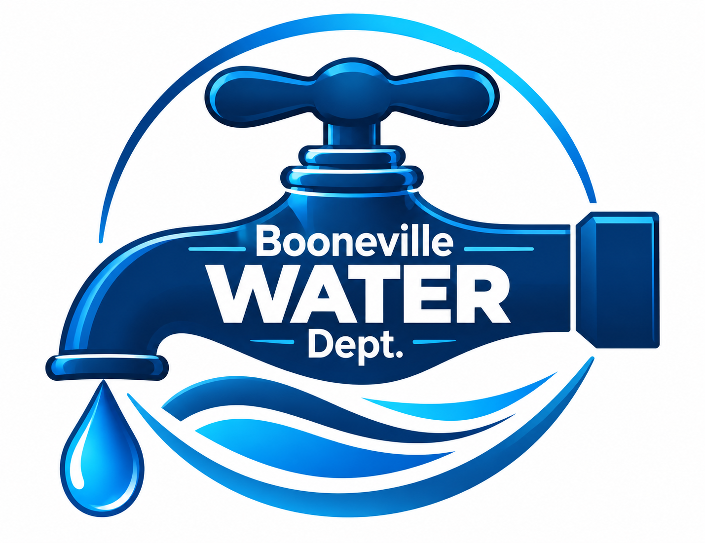 Booneville Water Department Logo